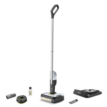 Image du produit “Kärcher FC 2-4 Balai électrique Batterie Sec&humide Sans sac Noir, Gris, Blanc 2,5 Ah ”