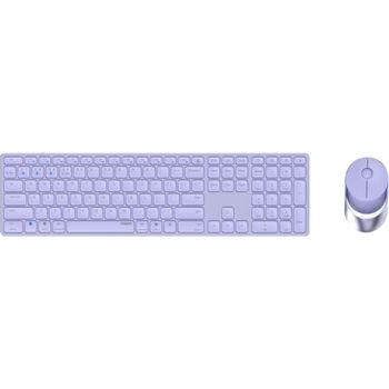 Image du produit “Rapoo 9850M clavier Souris incluse Universel RF sans fil + Bluetooth QWERTZ Allemand Lilas ”