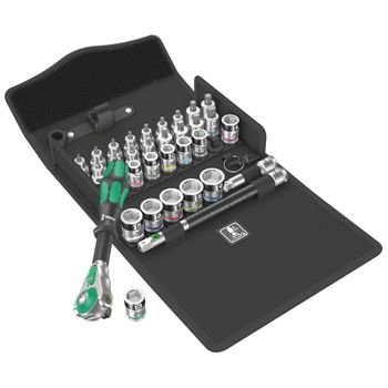 Artikelbild des Artikels “Wera 8100 SB All-in Steckschlüssel-Bit-Einsatz-Set 3/8\  35teilig 05003536001 “
