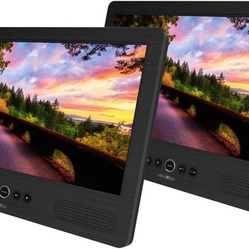 Product image of the product “Reflexion DVD1052 Kopfstützen DVD-Player with 2 Monitoren Bilddiagonale=25.7cm (10.1 Zoll) ”