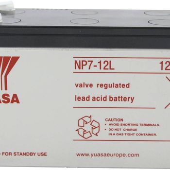 Artikelbild des Artikels “Yuasa NP7-12L NP7-12L Bleiakku 12V 7Ah Blei-Vlies (AGM) (B x H x T) 151 x 98 x 65mm Flachstecker 6.35mm Wartungsfrei “