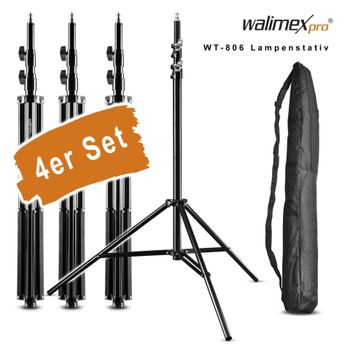 Product image of the product “Walimex 20305 tripod Lighting system 3 leg(s) Black ”