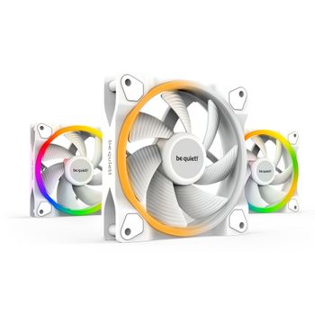 Product image of the product “be quiet! Light Wings White | 120mm PWM Triple Pack Computer case Fan 12 cm 3 pc(s) ”