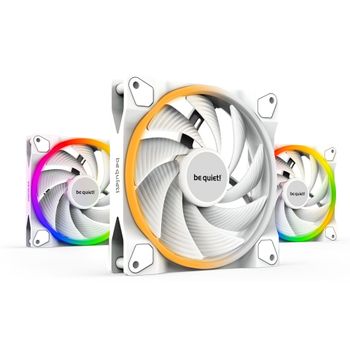 Product image of the product “be quiet! Light Wings White | 140mm PWM high-speed Triple-Pack Computer case Fan 14 cm 3 pc(s) ”