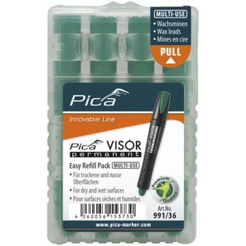 Product image of the product “Pica-Marker Pica VISOR permanent spare minen -Sets, green ”