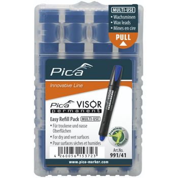 Product image of the product “Pica-Marker Pica VISOR permanent spare minen -Sets, blue ”