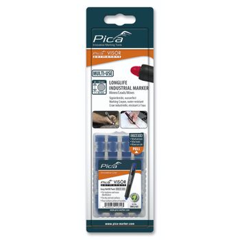 Product image of the product “Pica-Marker Pica VISOR permanent spare minen -Sets, blue / SB ”