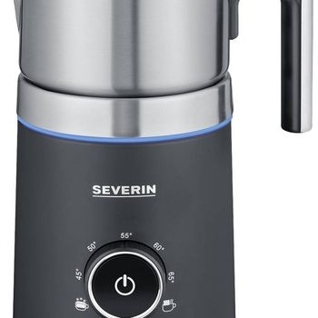 Product image of the product “Severin SM 3586 milk frother/warmer Automatic milk frother/warmer Black, Stainless steel ”