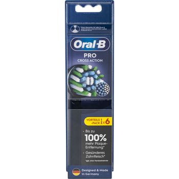 Artikelbild des Artikels “Oral-B Aufsteckbürsten   schwarz ProCrossAction CleanMaximizer6er “
