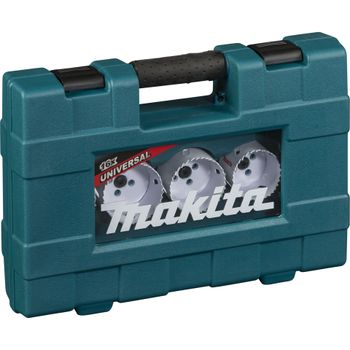Product image of the product “Makita D-63993 Lochsägen-Set 16.0 mm, 19.0 mm, 22.0 mm, 25.0 mm, 32.0 mm, 35.0 mm, 37.0 mm, 44.0 mm, 51.0 mm, 57.0 mm, 64.0 mm ”