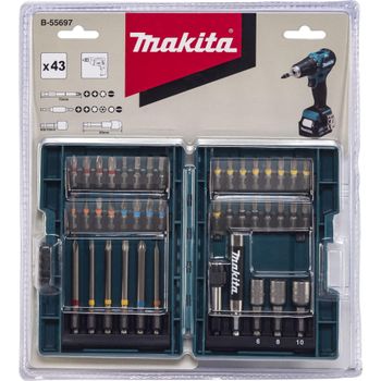 Product image of the product “makita Bit-Set B-55697 43-teilig ”