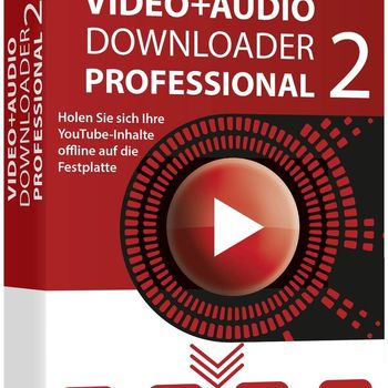 Product image of the product “Markt & Technik Video and Audio Downloader Pro 2 Windows Multimedia-Software ”