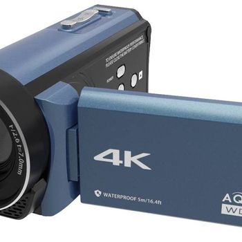 Product image of the product “Aquapix WDV5630 Handheld camcorder 13 MP CMOS 4K Ultra HD Blue, Grey ”