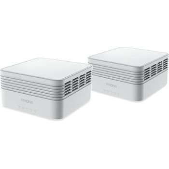 Immagine del prodotto “Strong MESHKITAX3000 sistema Wi-Fi Mesh Dual-band (2.4 GHz/5 GHz) Wi-Fi 6 (802.11ax) Bianco 2 Interno ”