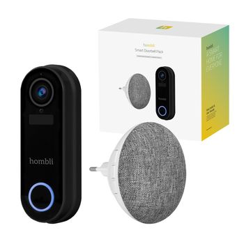 Image du produit “Hombli Smart Doorbell Pack Noir, Blanc ”
