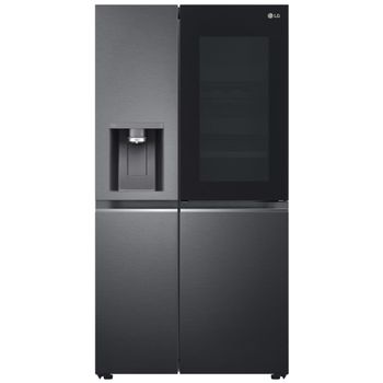 Product image of the product “LG GSXB90MCDE side-by-side refrigerator Freestanding 635 L E Black ”
