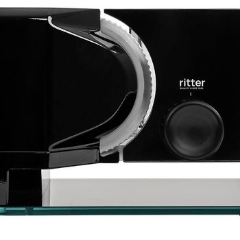Immagine del prodotto “Ritter 528.041 affettatrice Elettrico 65 W Nero Vetro, Metallo ”