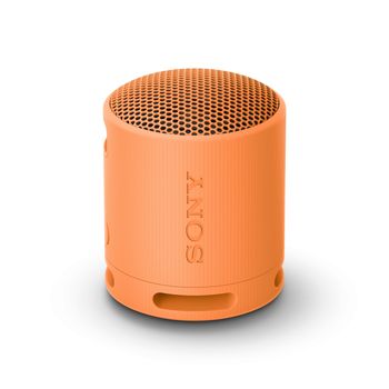 Product image of the product “Sony SRS-XB100 - Wireless Bluetooth Portable Speaker, Durable IP67 Waterproof & Dustproof, 16 Hour Battery, Eco, Outdoor and Travel in Orange ”
