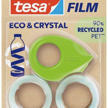 Artikelbild des Artikels “Tesa ECO & CRYSTAL 59038-00000-00 tesafilm tesafilm® Eco & Crystal Transparent (L x B) 10m x 19mm 2St. “