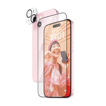 Product image of the product “PanzerGlass ® 2-in-1 Bundle iPhone 15 | Ultra-Wide Fit w. EasyAligner ”