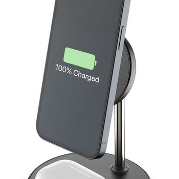Artikelbild des Artikels “Cellularline MagSafe Mag Duo Wireless Charger Black “