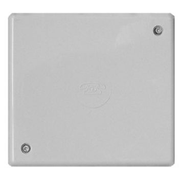 Product image of the product “ZE-KOM VVDi 10 AP Verbindungs- and Verteilerdose, kieselgrau RAL 7032 ”