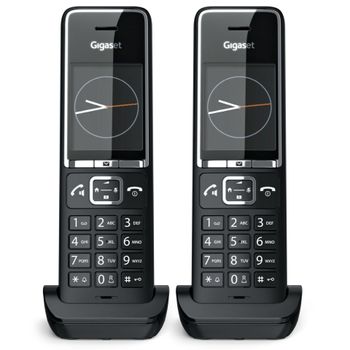 Product image of the product “Gigaset COMFORT 550HX Analog/DECT telephone Caller ID Black ”