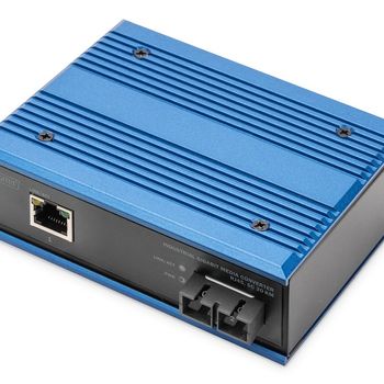 Immagine del prodotto “Digitus Convertitore multimediale industriale Gigabit RJ45, SC 20 km ”