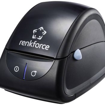 Renkforce RF-5469250 Etiketten-Drucker Thermodirekt 203 x 203 dpi Etikettenbreite (max.): 85mm USB, RS-232 