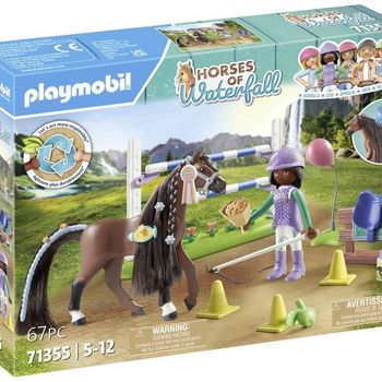 Immagine del prodotto “Playmobil Percorso a ostacoli per torneo ”