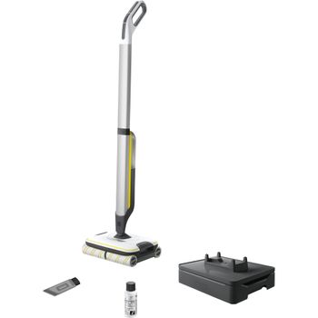 Product image of the product “Kärcher FC 7 CORDLESS electric broom Battery Wet Bagless Black, White, Yellow 2.85 Ah ”