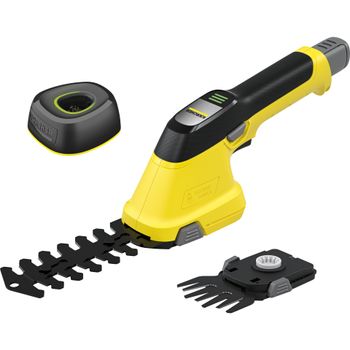 Artikelbild des Artikels “Kärcher Home & Garden 1.445-321.0 GSH 4-4 Plus Battery Set Akku Gras- und Strauchschere inkl. Akku, inkl. Ladegerät 4V Li-Ion “