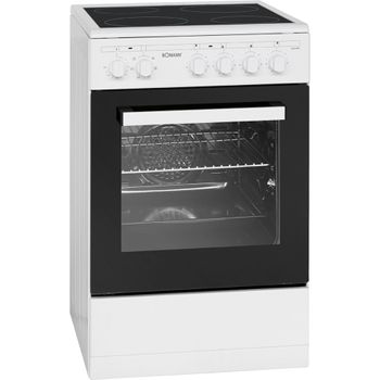 Bomann EHC 7939 white Stand Elektroherd 