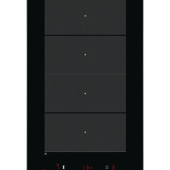 Product image of the product “Siemens EX375FXB1E IQ 700 Domino Induction Hob, 30 cm Wide, VarioInduction Free Space Choice, PowerMove Plus Preset Power Levels, PowerBoost Faster Cooking [Energy Class B] - black ”