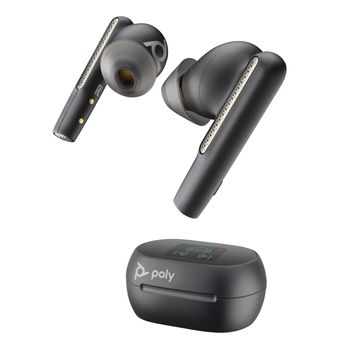 Artikelbild des Artikels “HP Poly Voyager Free 60+ In Ear Headset Bluetooth® Stereo Schwarz Noise Cancelling Headset, Induktion, Ladecase “