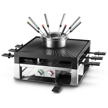 Product image of the product “Solis Combi Grill 3 in 1 raclette grill 8 person(s) Stainless steel ”