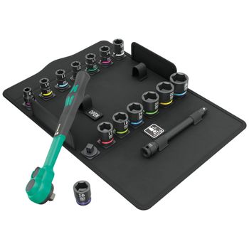 Artikelbild des Artikels “Wera 8100 SB 12 Zyklop Comfort Umschaltknarren-Set metrisch 3/8\  16teilig 05005530001 “