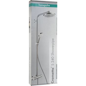 Artikelbild des Artikels “Hansgrohe Crometta S Showerpipe 240 1jet mit Thermostat chrom “