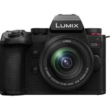 Image du produit “Panasonic Lumix G9 II + 12-60mm F3.5-5.6 MILC 25,21 MP Live MOS 11552 x 8672 pixels Noir ”