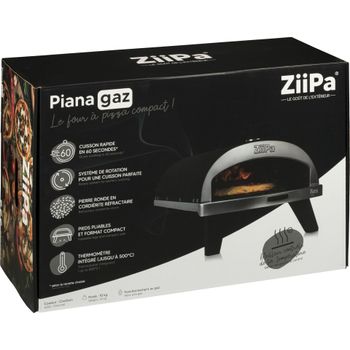 Product image of the product “ZiiPa Piana Gas-Pizzaofen Farbe Karbon ”