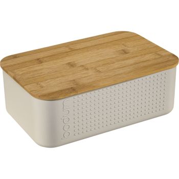 Product image of the product “Bodum 11740-913 bread box Rectangular White Bamboo, Plastic ”