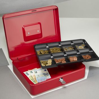 Immagine del prodotto “MAUL Geldcassetta dimensione 4 rosso ”