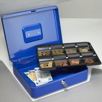 Immagine del prodotto “MAUL Geldcassetta dimensione 4 blu ”