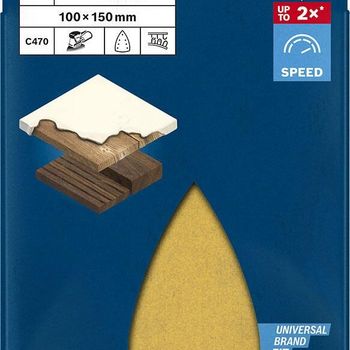 Artikelbild des Artikels “BOSCH EXPERT C470 Best for Wood and Paint Schleifblätter “