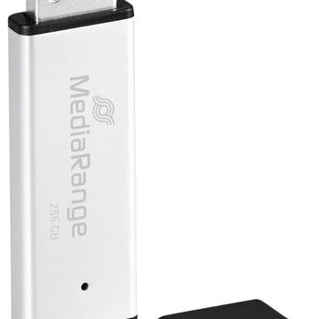 Product image of the product “MediaRange MR1903 USB flash drive 256 GB USB Type-A 3.2 Gen 1 (3.1 Gen 1) Black, Silver ”