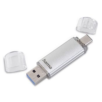 Image du produit “Hama C-Laeta lecteur USB flash 16 Go USB Type-A / USB Type-C 3.2 Gen 1 (3.1 Gen 1) Argent ”