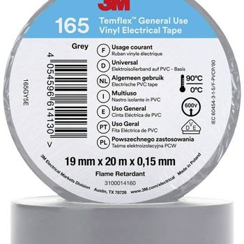 Artikelbild des Artikels “3M 165GY5E Isolierband Grau (L x B) 20m x 19mm “