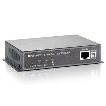 Product image of the product “LevelOne PoE Repeater, Cascadable, 2 PoE Outputs ”