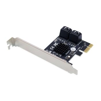 Product image of the product “Conceptronic EMRICK 4-Port SATA PCIe Adapter with SATA Cables ”