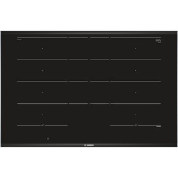 Product image of the product “Bosch Serie 8 PXY875DC1E hob Black Built-in 81 cm Zone induction hob 4 zone(s) ”